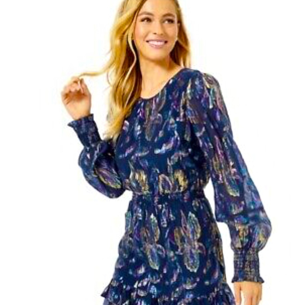 Lily Pulitzer Dotti Silk Ruffle